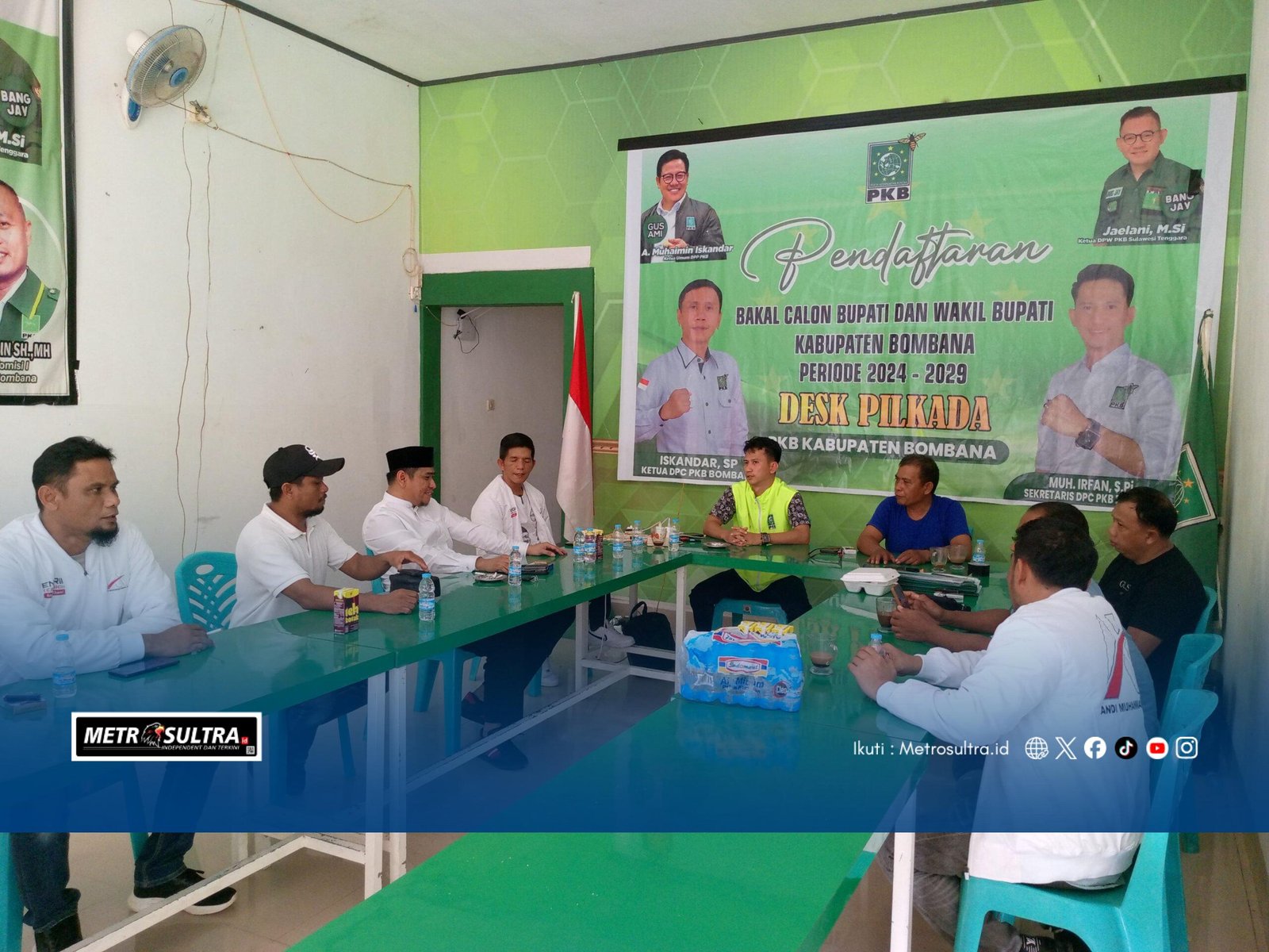 Enam Balon Bupati Bombana Incar PKB