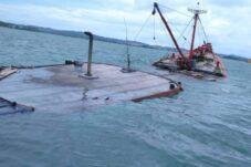 Kapal Kayu Asal Majene Tenggelam di Perairan Tanjung Pising Bombana