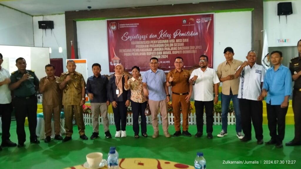 KPU Bombana Wajibkan Paslon Pilkada 2024 Rancang Visi Misi Berbasis RPJPD 2