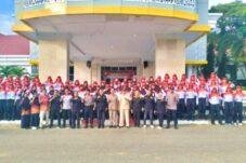 Wakili Pj Bupati Bombana, Sekda Man Arfa Resmikan Pendidikan Calon Paskibraka