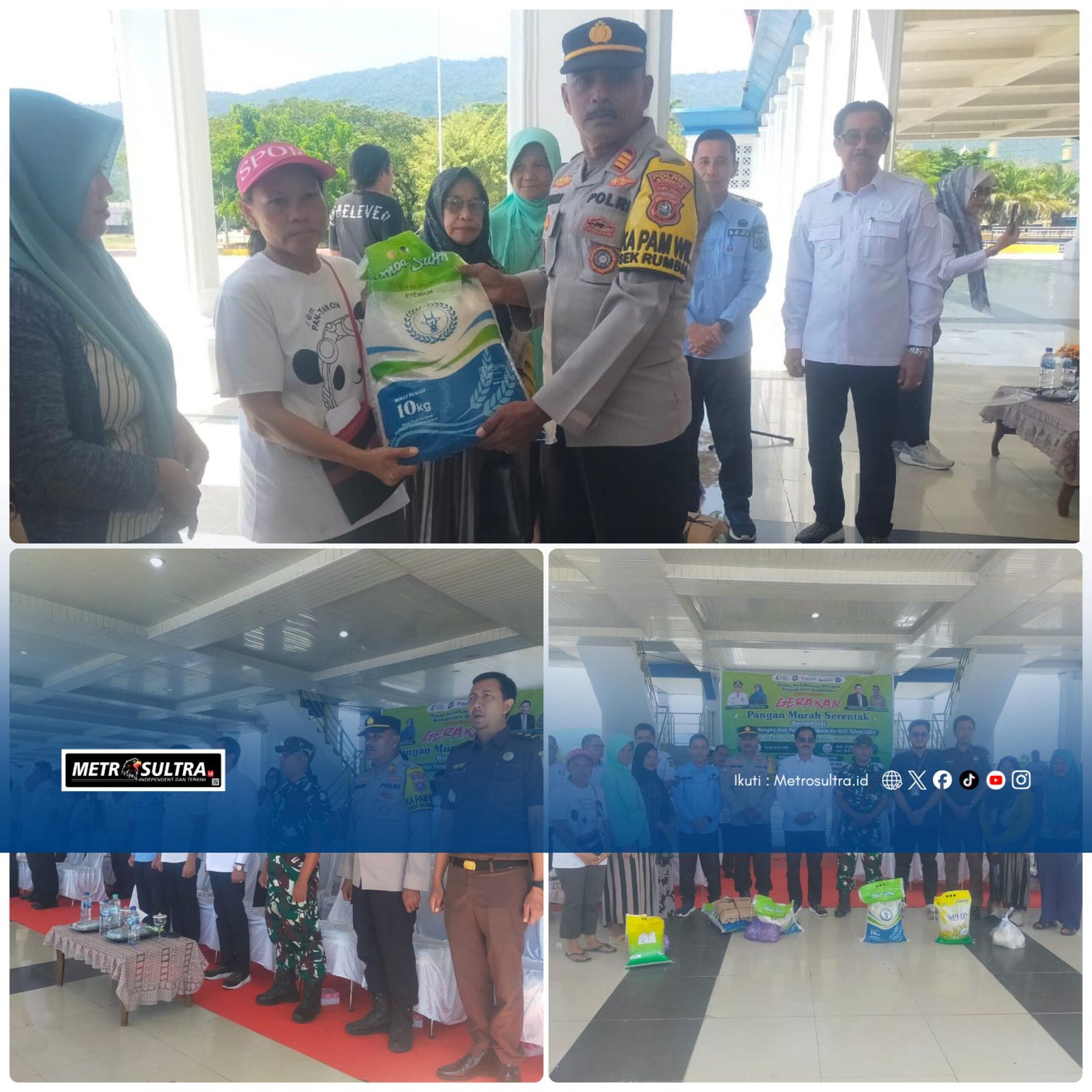 Pemda Bombana Siapkan Pangan Murah Berkualitas untuk Masyarakat