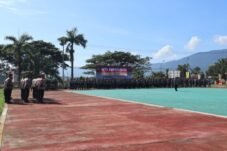 Polres Bombana Gelar Apel Konsolidasi, Pastikan Keamanan TPS Jelang Pilkada Serentak 2024