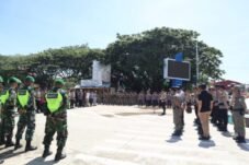 Polres Bombana Kerahkan Ratusan Personel untuk Amankan Kampanye Akbar Calon Bupati