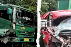 Toyota Calya Ringsek Dihantam Kontainer di Konawe, Satu Pengemudi Tewas