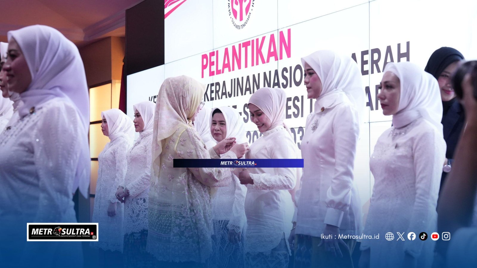 Fatmawati Kasim Marewa Resmi Nahkodai Dekranasda Bombana Periode 2025-2030