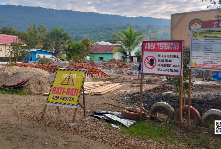 Peremajaan Gedung, Dua Kantor Dinas di Bombana Dirobohkan 1
