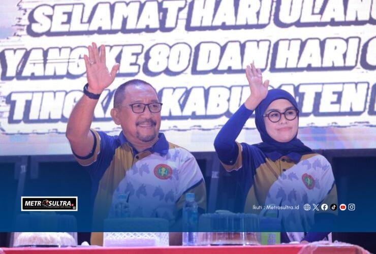 Bupati Burhanuddin Buka Resmi PORSENI PGRI Bombana 2025: Wujudkan Guru Bermutu Menuju Indonesia Emas