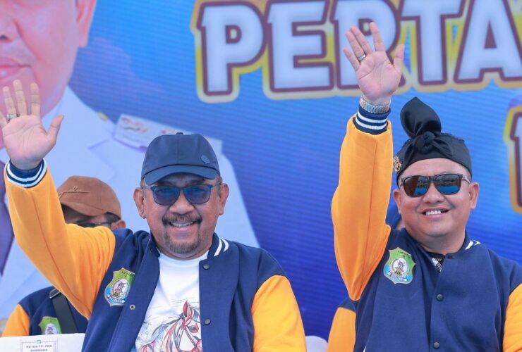 Bupati dan Wabup Bombana Bersama Forkopimda Saksikan Porseni HUT ke-22