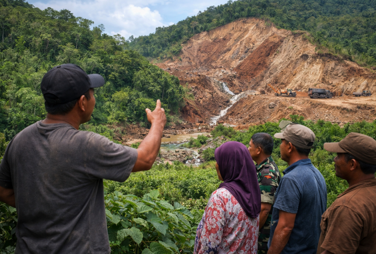 PT Almharig Akui Longsor Dipicu Aktivitas Tambang