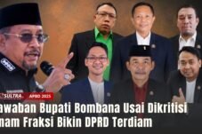 Jawaban Bupati Bombana Usai Dikritisi Enam Fraksi Bikin DPRD Terdiam