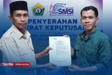 9 Ketua SMSI Kabupaten/Kota se-Sultra Resmi Kantongi SK, Ini Pesan Tegas Sarjono