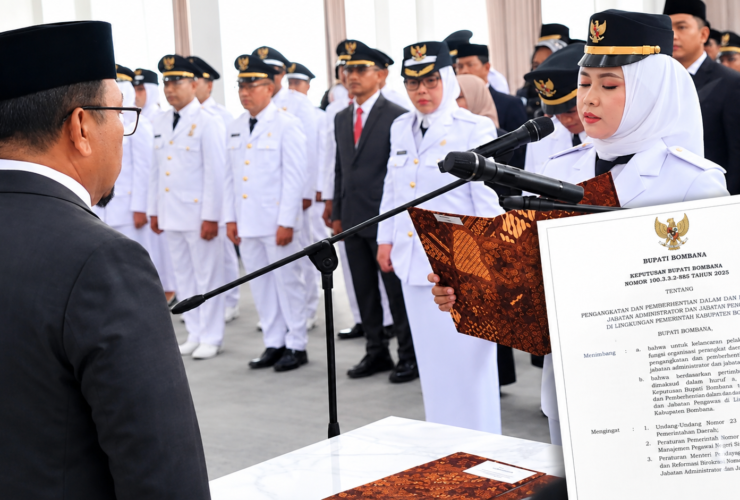 Ini Daftar Lengkap 179 Pejabat Bombana yang Mendapat Jabatan Baru