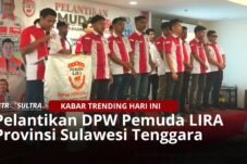 DPW Pemuda LIRA Sultra dan Sembilan DPD Resmi Dilantik